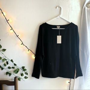A New Day Black Sweater Top